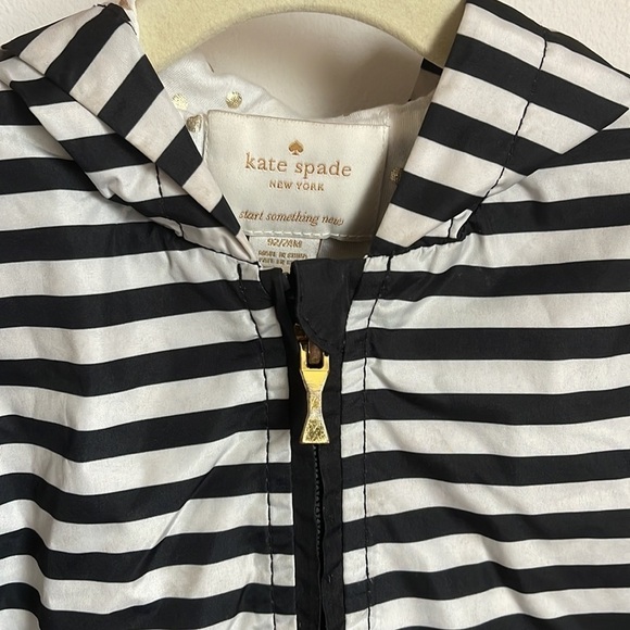 Kate Spade Striped Rain Jacket - Picture 3 of 6